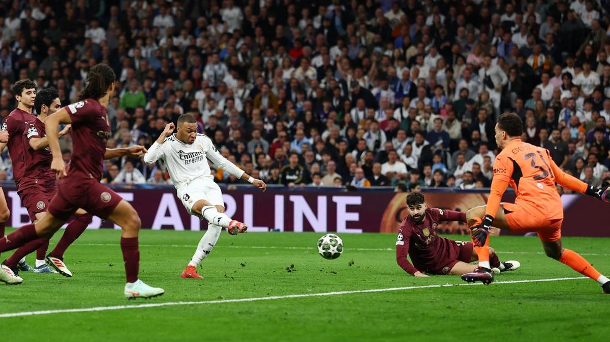Real Madrid ungguli Manchester City 2-0 di babak pertama (Action Images via Reuters/Matthew Childs)