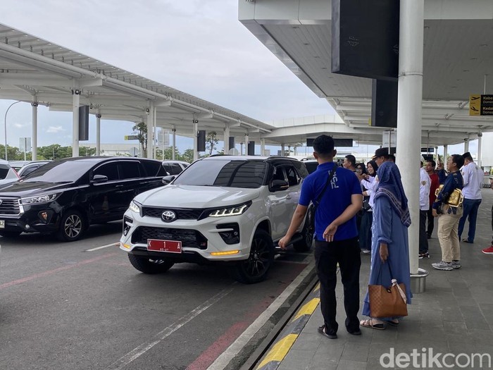 Suasana di Bandara Ahmad Yani Kota Semarang, Kamis (20/2/2025) sore.