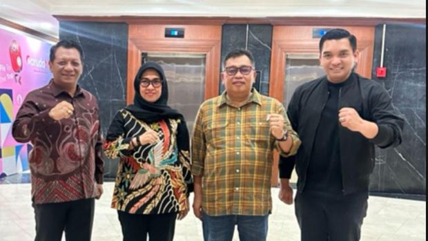 Sekda Takalar Muhammad Hasbi dan Sekda Gowa Andy Pieter Azis.