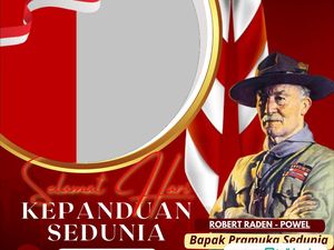 25 Twibbon Hari Kepanduan Sedunia dan Hari Baden-Powell 2025