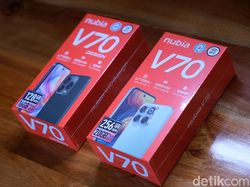 Unboxing HP Nubia V70 dan V70 Design