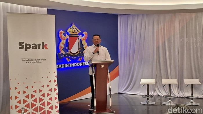 Wakil Ketua Kamar Dagang dan Industri (Kadin) Indonesia Bambang Soesatyo (Bamsoet)