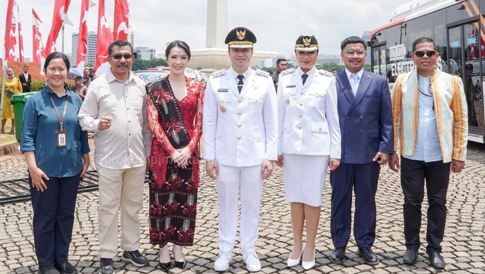Wali Kota Kupang Christian Widodo dan Wakil Wali Kota Kupang Serena Francis bersama pimpinan OPD lingkup Kota Kupang. (Foto: Humas Pemkot Kupang)