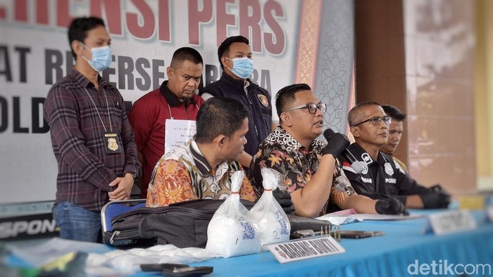 Ario Shima bandar narkoba asal OKU Selatan ditangkap Ditresnarkoba Polda Sumsel