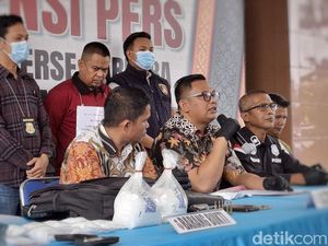 Bandar Narkoba OKU Selatan Diringkus, Polisi Sita Senpi dan 2,8 Kg Sabu