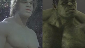 Penampilan Hulk pada tahun 1978 dibandingkan masa sekarang yang sangat berbeda. Foto: Business Insider