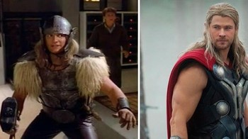 Thor pada zaman 1970-an dibandingkan masa kini. Foto: Business Insider