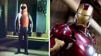 Iron Man zaman dulu dan sekarang begitu kontras. Foto: Business Insider