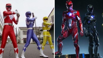 Power Rangers dulu dan masa kini. Foto: Business Insider