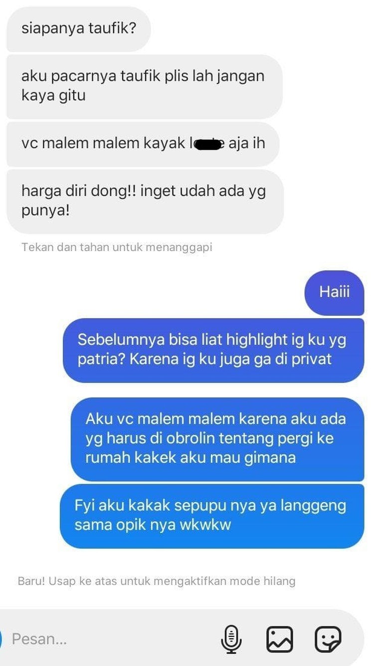 Ketika cemburu sudah membutakan mata, keluarlah jurus labrak melabrak. Eh, salah target. Malu nggak, tuh?