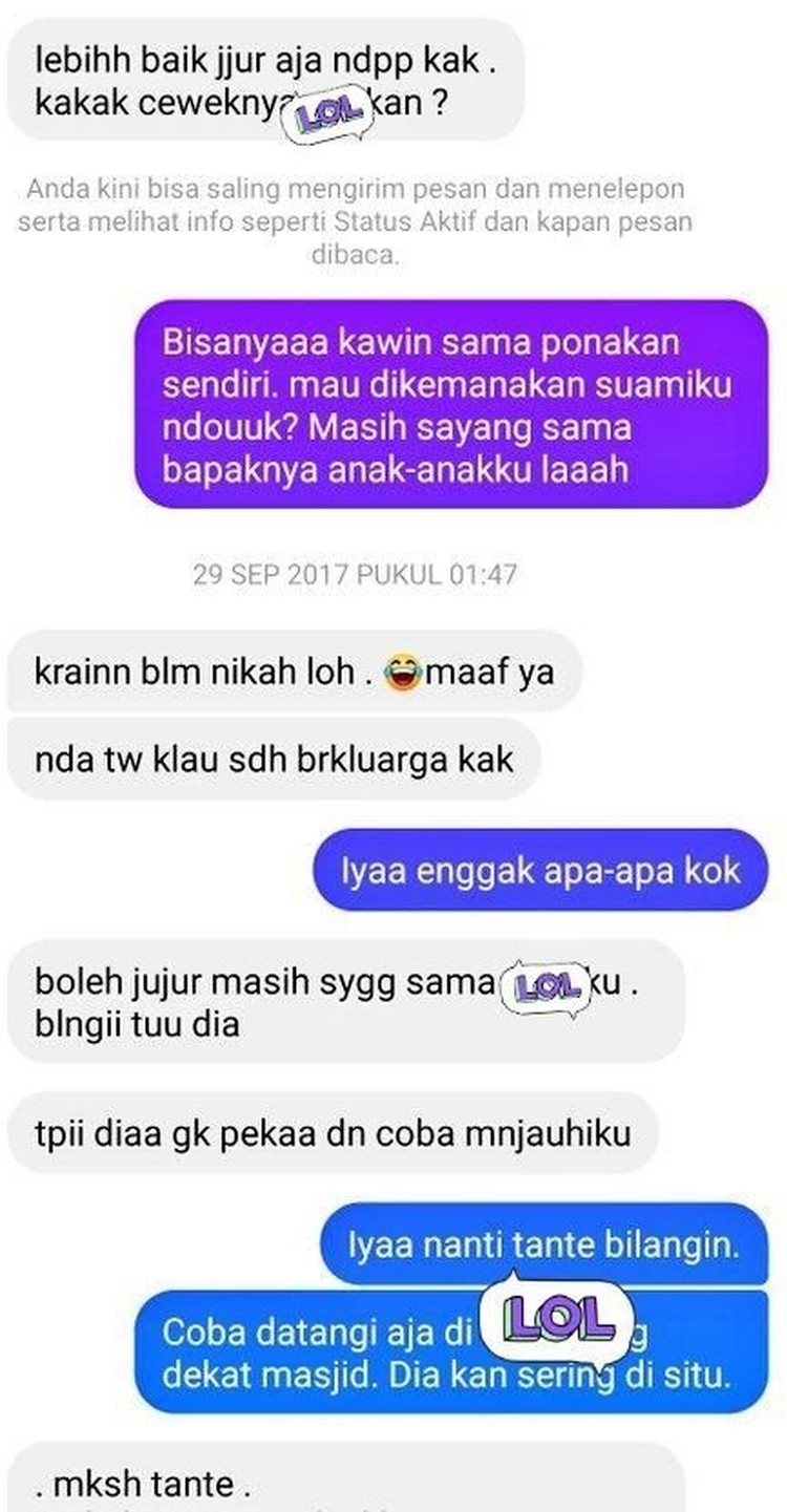 Beragam Chat Salah Labrak Kocak, Kurir Dituduh Pelakor, Aowkaowk! (STOK WIKEN) Ketika cemburu sudah membutakan mata, keluarlah jurus labrak melabrak. Eh, salah target. Malu nggak, tuh?
