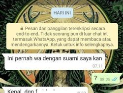 Chat Salah Labrak, Dikira Pelakor Padahal Cuma Kurir