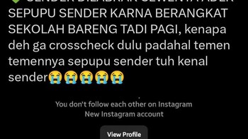 Ini bocil kenapa, dah. Foto: X/tanyarlfes