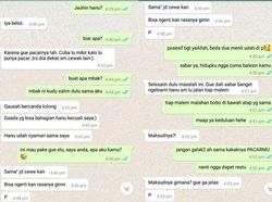 Chat Salah Labrak, Dikira Pelakor Padahal Cuma Kurir