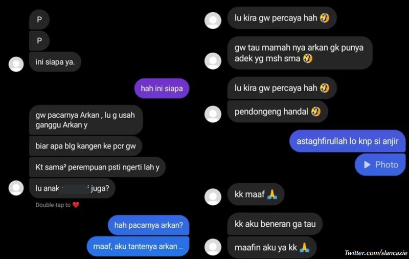 Ketika cemburu sudah membutakan mata, keluarlah jurus labrak melabrak. Eh, salah target. Malu nggak, tuh?