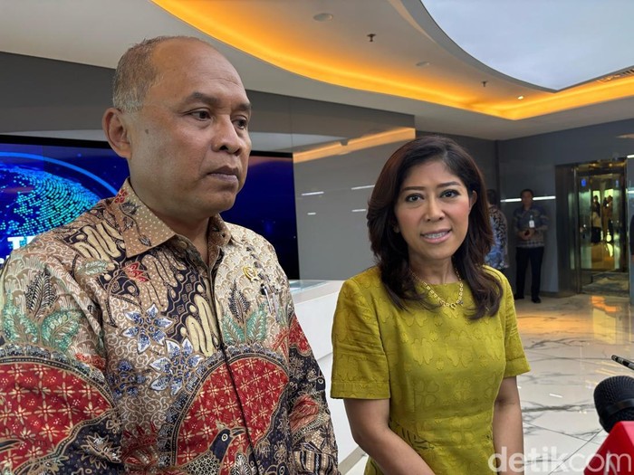 Kepala BSSN Nugroho Sulistyo dan Menkomdigi Meutya Hafid