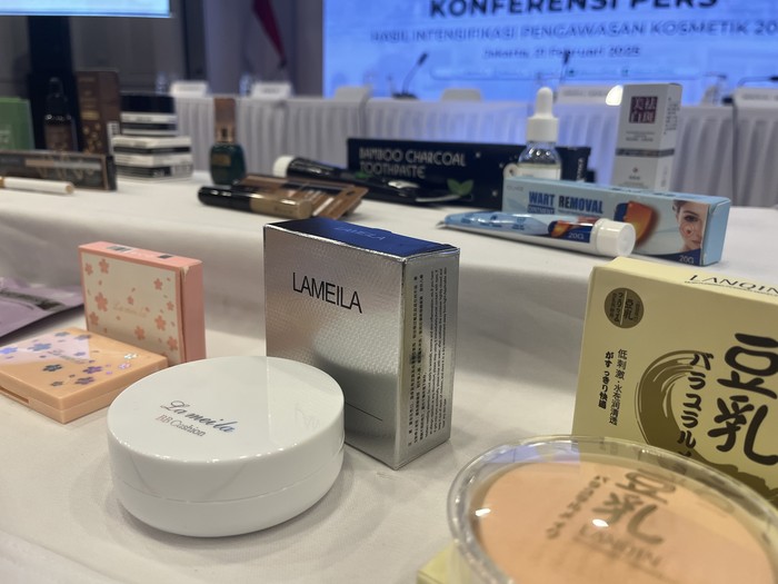 Daftar 91 kosmetik ilegal dan berbahaya yang disita BPOM RI