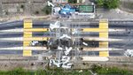 Geger Ledakan Rusak Gerbang Tol di Kolombia