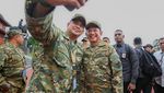 Potret Bobby Nasution Pakai Baju Loreng Ikut Retret di Magelang