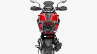 Motor ini sudah menggunakan lampu-lampu full LED, termasuk lampu belakang berbentuk X yang sporty dan modern. Foto: Dok. Honda