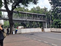Video: Jelang Aksi Indonesia Gelap, Jalan Arah Istana Ditutup