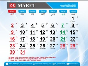 Kalender Hijriah Hari Ini 12 Maret 2025 Lengkap Amalan yang Dianjurkan