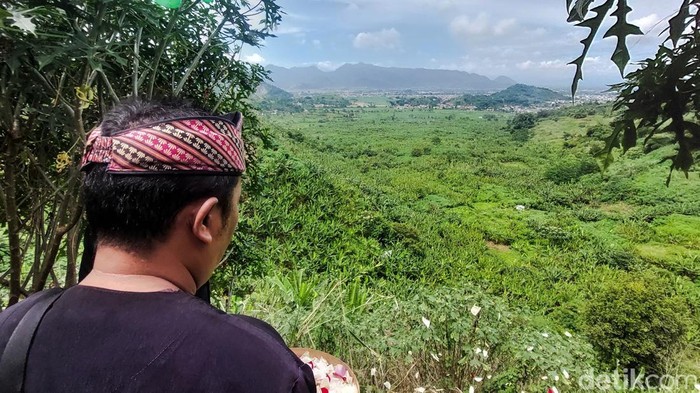 Lahan Eks TPA Leuwigajah yang Subur Ditumbuhi Tanaman