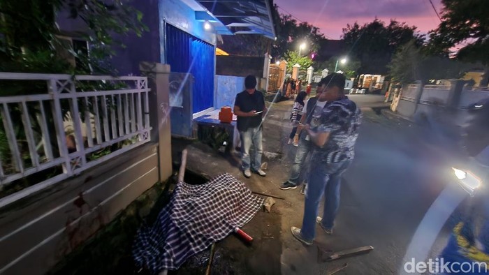 Lokasi tewasnya Suherlan (33) atau yang akrab disapa Samson di Sukabumi