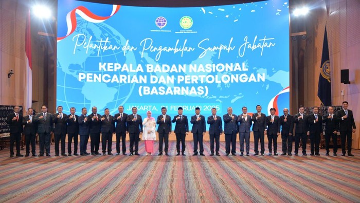 Pelantikan Kepala Basarnas