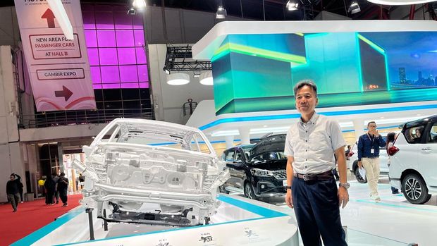 Platform Heartect Suzuki yang dipamerkan di arena IIMS 2025
