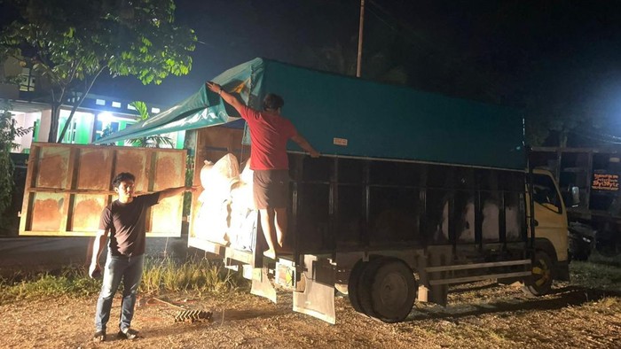 Polisi mengungkap sindikat pupuk subsidi di Kuansing (Foto: Dok Humas Polres Kuansing)