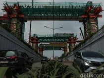 Proyek LRT Jakarta Fase 1B Terus Dikebut, Ini Potretnya