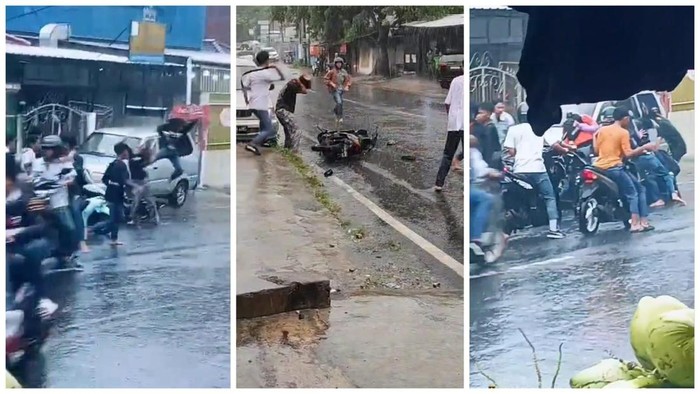 Sejumlah pelajar menganiaya remaja di Bandar Lampung