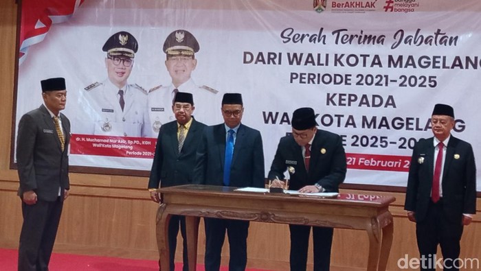 Sertijab Wali Kota Magelang, Jumat (21/2/2025)