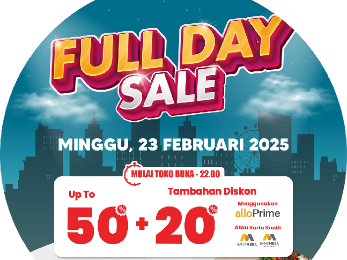 Transmart Full Day Sale 23 Februari 2025