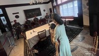 Diorama Ade Irma Suryani yany bersimbah darah di Museum Sasmitaloka.