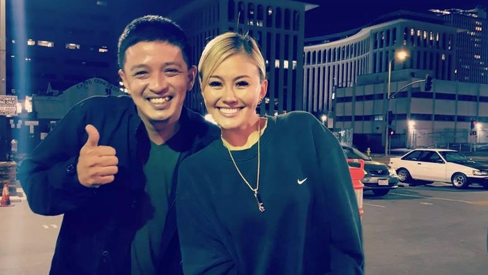 Agnez Mo bertemu Eza Yayang