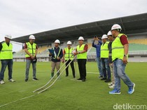 Catatan PSSI Sulsel Usai Uji Kelayakan Rumput Stadion BJ Habibie Parepare