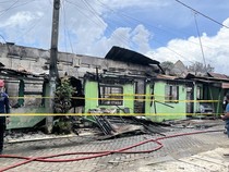 Kebakaran Hanguskan 39 Rumah di Asrama Kesdam Hasanuddin Makassar