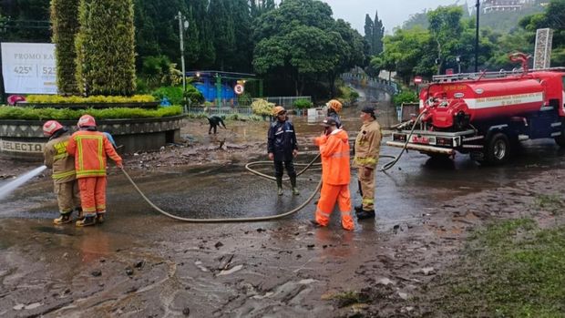 Banjir Genangi Tulungrejo Kota Batu