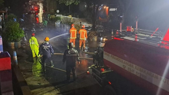 Banjir Genangi Tulungrejo Kota Batu