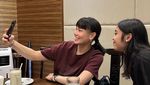 Gregoria Mariska Ajak Mikha Angelo Makan Bareng Teman-teman Atlet