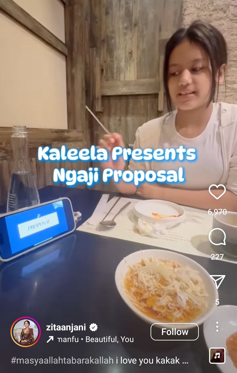 Instagram Zita Anjani
