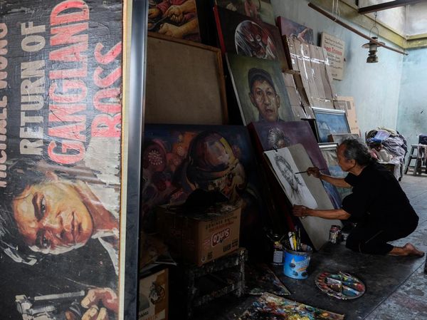 Jasa Lukis Poster Bioskop Lawas yang Masih Eksis