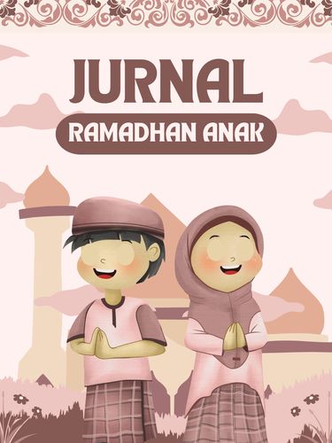 Jurnal Ramadhan Anak Lucu Merah Muda