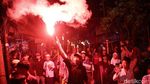 Kemeriahan Pawai Obor Sambut Ramadan di Cilincing