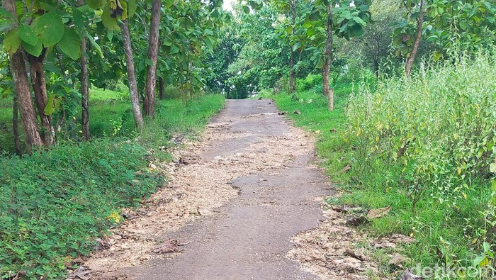 Kondisi Jalan Ruas Panyepen-Batu Rasang, Sampang, salah satu Proyek DID II 2020
