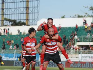 Line Up Madura United Vs Tainan City: Miljan Skrbic Ujung Tombak