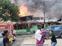 Rumah Terbakar di Asrama Kesdam Makassar Jadi 40, Diduga Akibat Korsleting