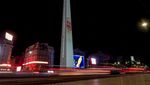 Obelisk Buenos Aires Tampilkan Potret Paus sebagai Dukungan Kesembuhan